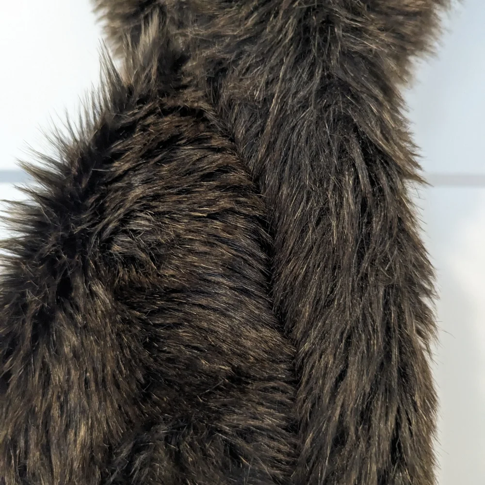 Restoration Hardware Faux Fur Scarf